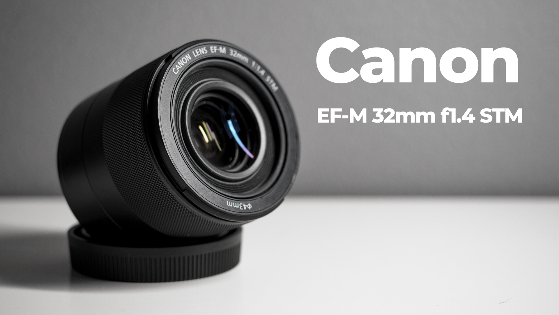 Canon EF-M 32mm F1.4 STM 黒 箱付き Canon's EF-M 32mm f1.4 STM is a premium portrait lens - Bnw